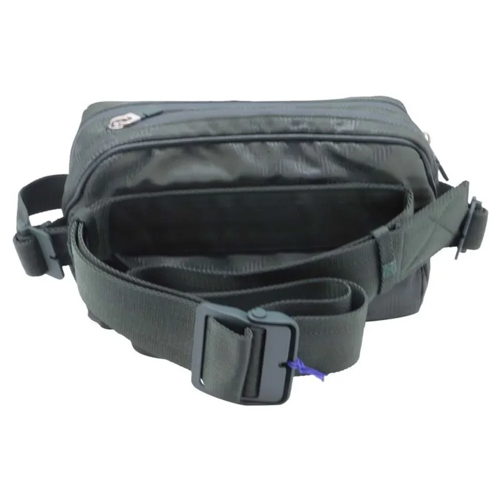 Burberry Check-Jacquard Belt Bag in Olive Polyamide - Picture 5 of 10